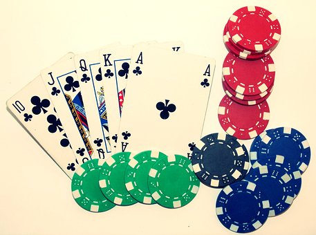 Poker, Casino, Royal Flush, Card Game